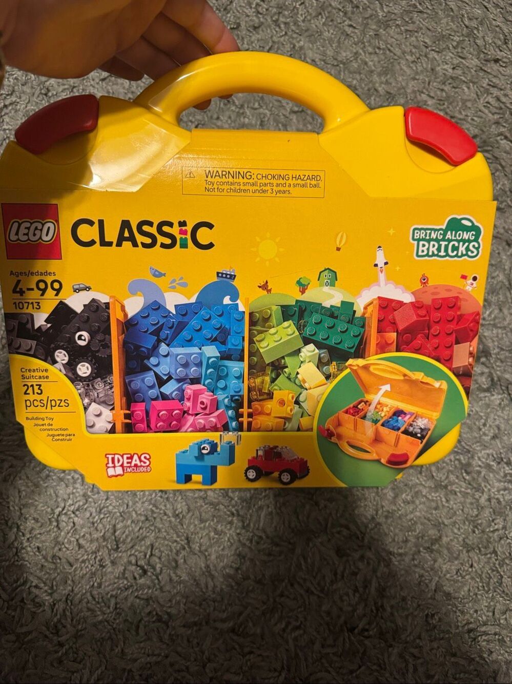 NWT LEGO Creative Suitcase- 213 pieces